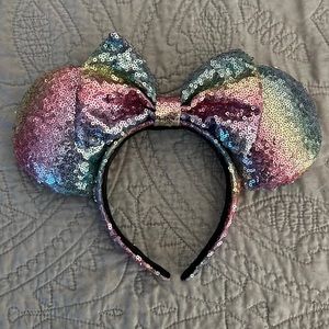 BBBrooke Pastel Rainbow Sequin Ears